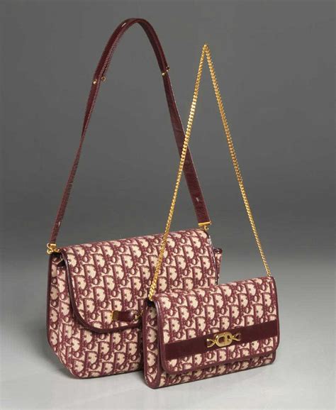 dior vintage trotter handbag|christian Dior vintage trotter bag.